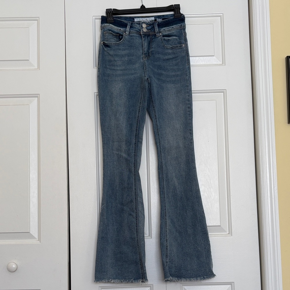 Indigo Rein Blue Flare Jeans (new, never worn)